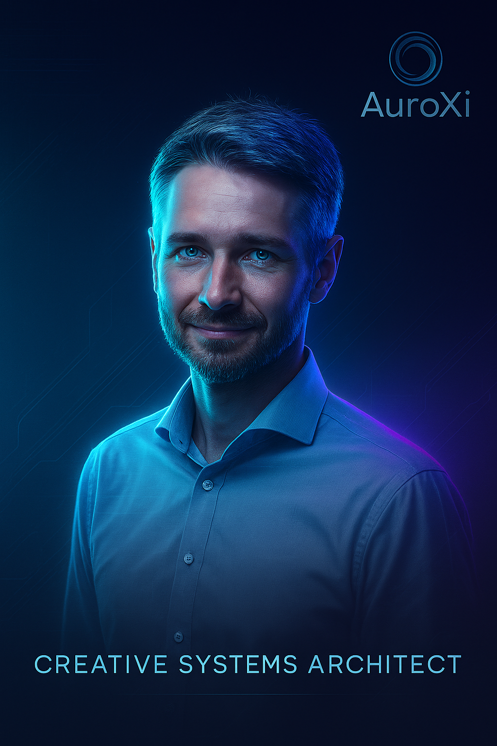 Portrait of René Kasperek, Creative Systems Architect
